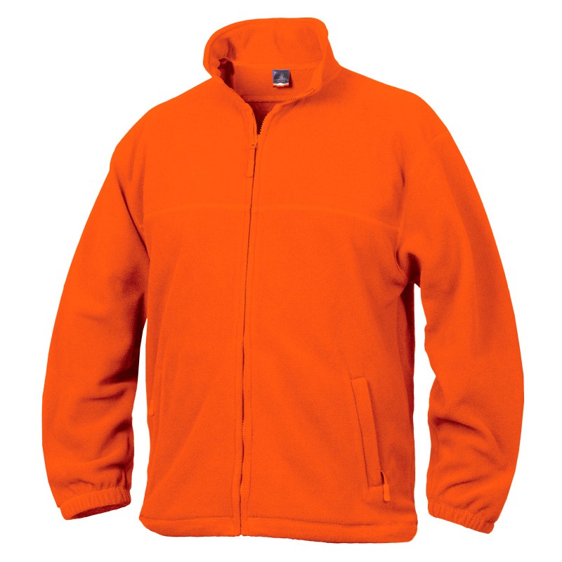 Fleece mikina unisex Velikost: XL, Barva: 11 - oranžová