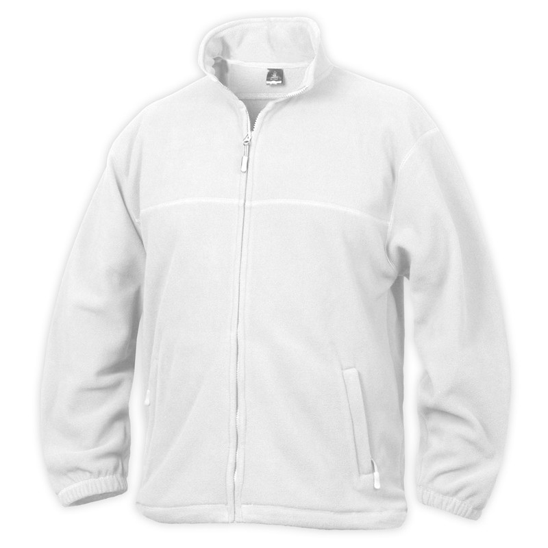 Fleece mikina unisex Velikost: L, Barva: 00 - bílá