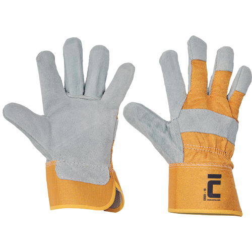EIDER rukavice kombinované Velikost: 11, Barva: žlutá