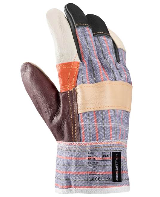 Kombinované rukavice ARDONSAFETY/ROCKY Velikost: 10