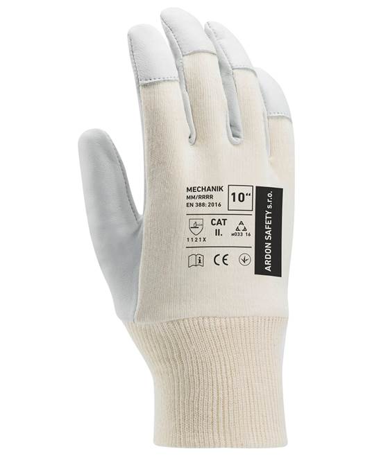 Kombinované rukavice ARDONSAFETY/MECHANIK Velikost: 10_SPE