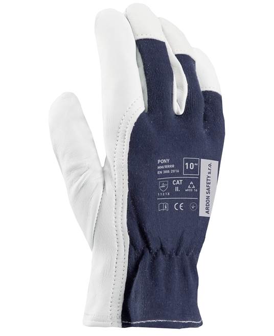 Kombinované rukavice ARDONSAFETY/PONY Velikost: 10