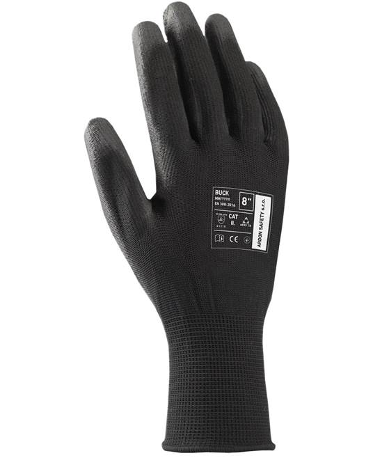 Máčené rukavice ARDONSAFETY/BUCK BLACK Velikost: M