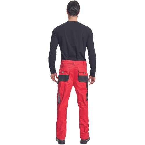 FF HANS kalhoty Velikost: 62, Barva: červená/antracit