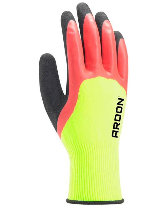 Máčené rukavice ARDON®PETRAX DOUBLE - s prodejní etiketou Velikost: 10