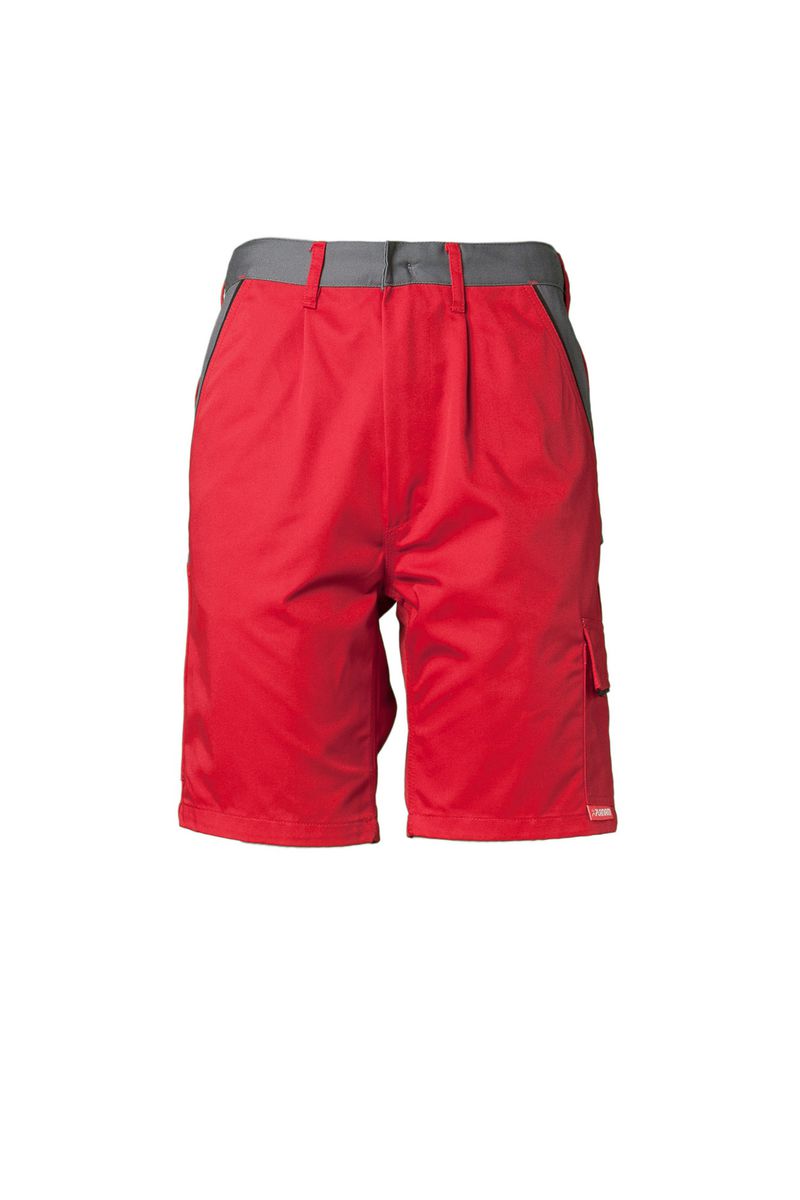 Pracovní šortky HIGHLINE Velikost: L, Barva: červená/břidlicová/černá
