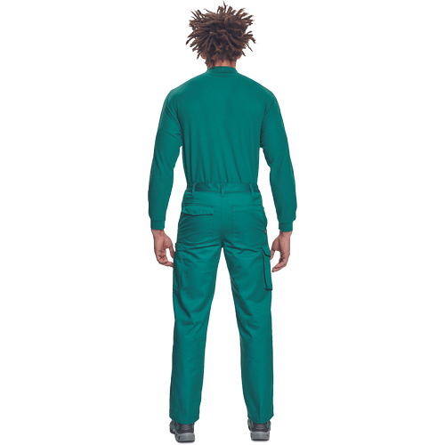 ALZIRA kalhoty Velikost: 62, Barva: tm.zelená
