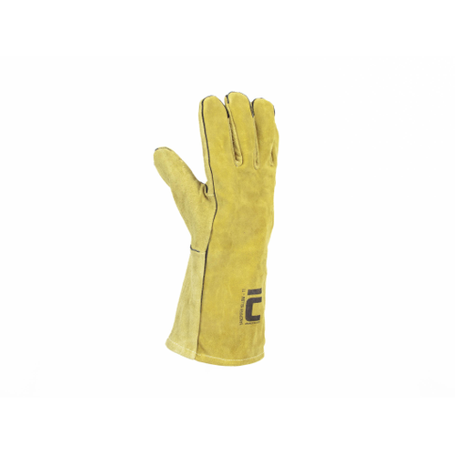 SANDPIPER rukavice celokožené Velikost: 11, Barva: žlutá