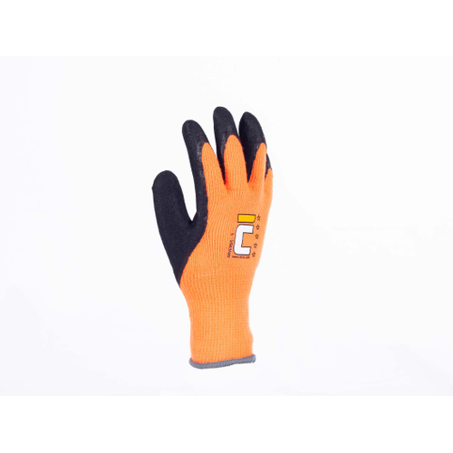 ARVENSIS rukav. máč. v latexu Velikost: 10, Barva: oranžová