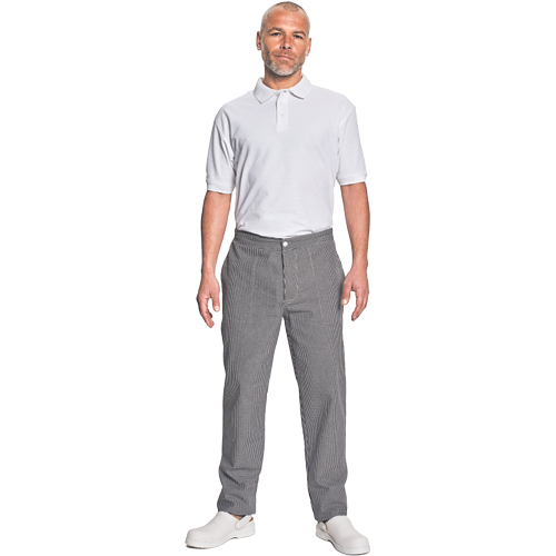 PEPITO kalhoty řeznické Velikost: 52, Barva: Bílá