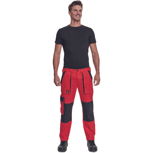 MAX NEO kalhoty Velikost: 66, Barva: červená