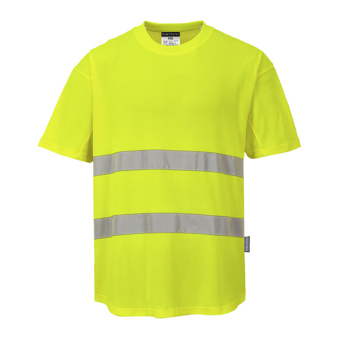 Hi-Vis Mesh T-Shirt C394 Velikost: XL, Barva: yellow