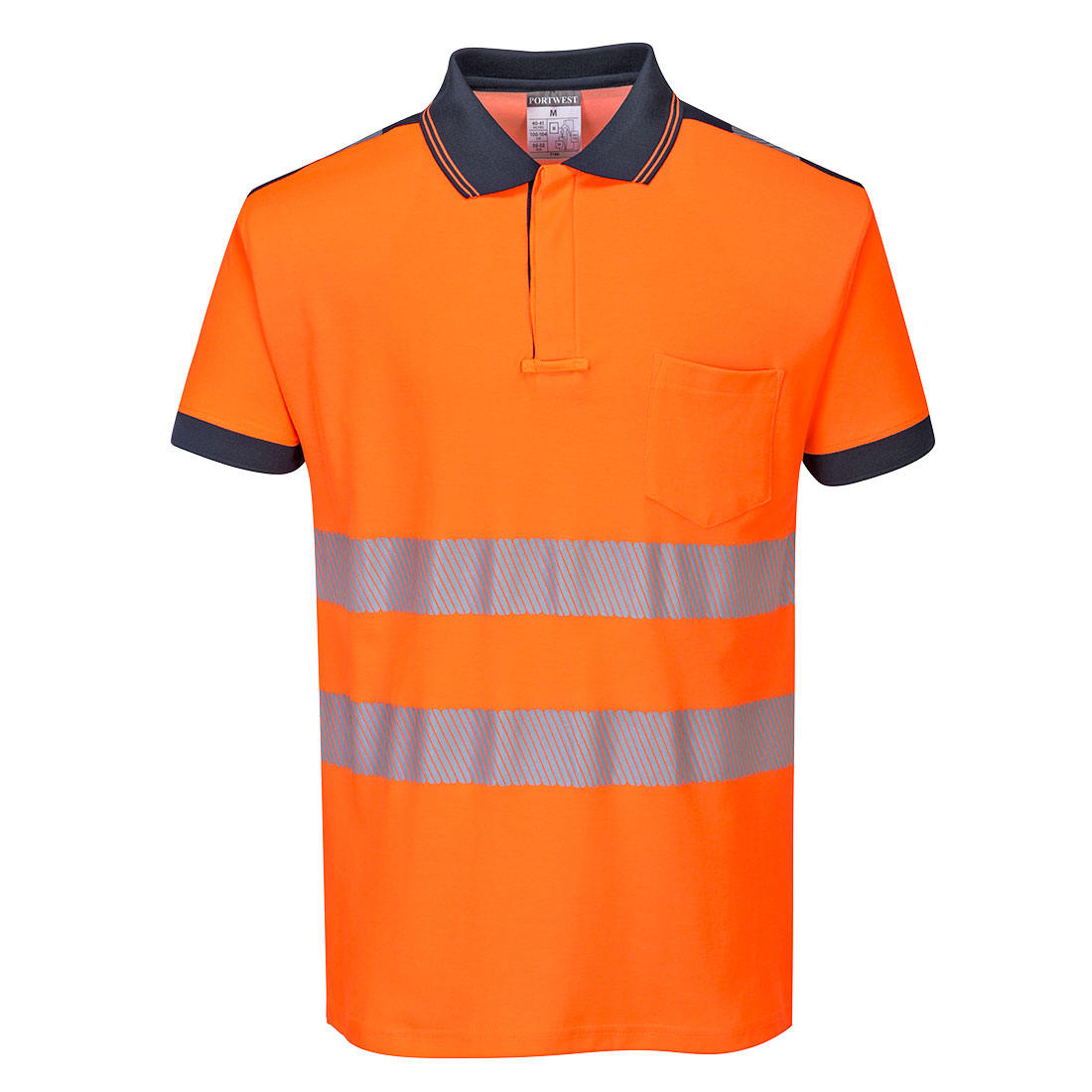 T180OBR4XL Velikost: XXL, Barva: Orange/Navy