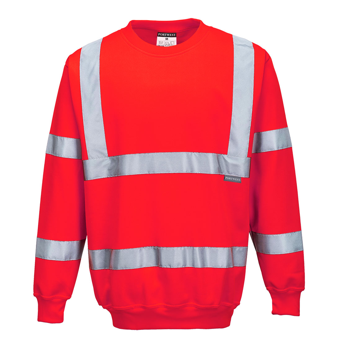 Hi-Vis Sweatshirt B303 Velikost: L, Barva: red