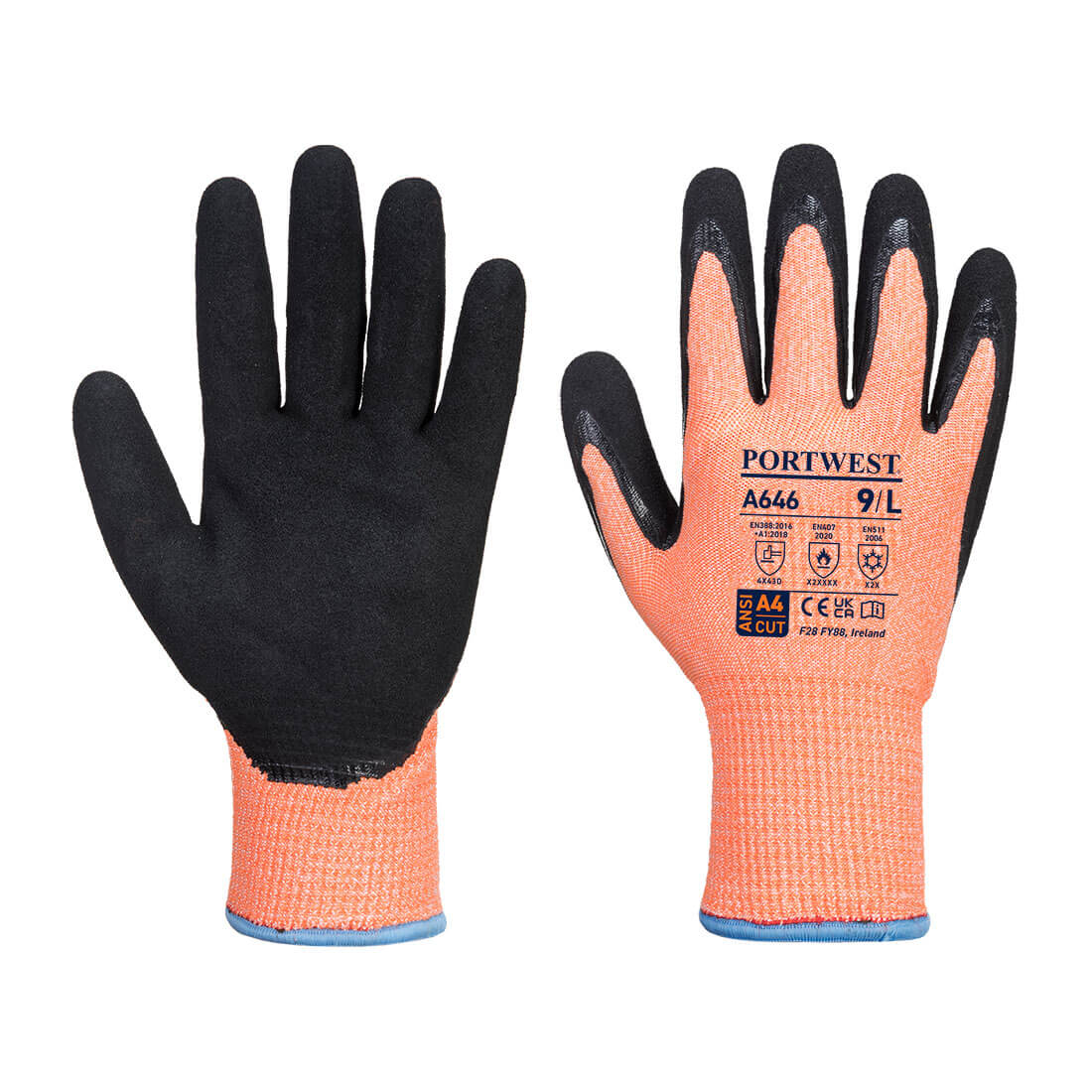 A646O8RL Velikost: XL, Barva: Orange/Black