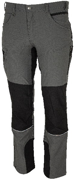 FOBOS Trousers grey/black Velikost: 58