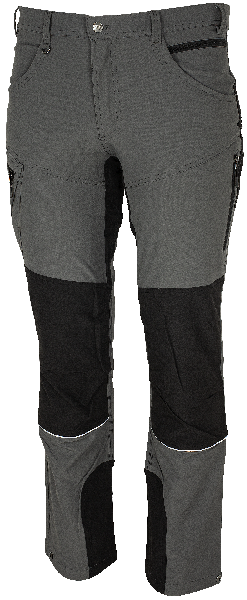 FOBOS Trousers grey/black Velikost: 56