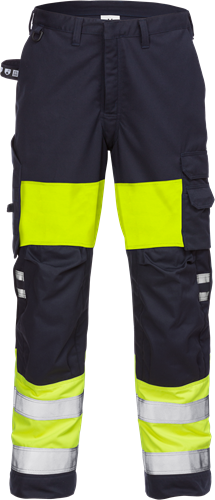 Flamestat výstražné kalhoty dámské tř. 1 2776 ATHS Velikost: 34, Barva: Hi-Vis Yellow/Navy