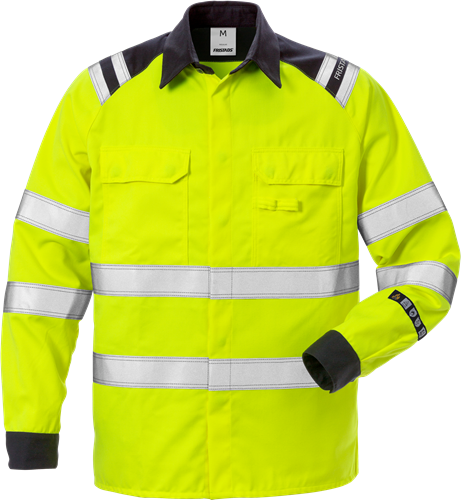 Flamestat výstražná košile tř. 3 7050 ATS Velikost: M, Barva: Hi-Vis Yellow/Navy