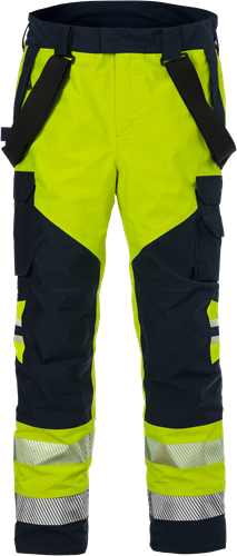 Flamestat výstražné GORE-TEX® kalhoty tř. 2 2095 GXE Velikost: XL, Barva: Hi-Vis Yellow/Navy