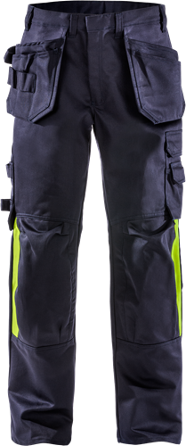 Nehořlavé řemeslnické kalhoty 2030 FLAM Velikost: D100, Barva: dark navy