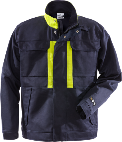 BUNDA PRO SVAŘOVÁNÍ 4077 WEL Velikost: 3XL, Barva: Navy/Hi-Vis Yellow