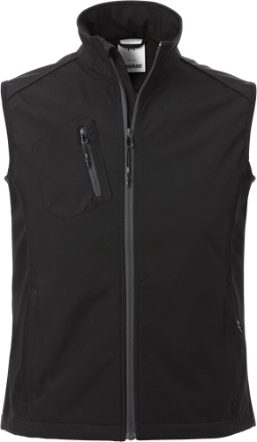 Softshellová vesta Acode WindWear 1506 SBT Velikost: M, Barva: black