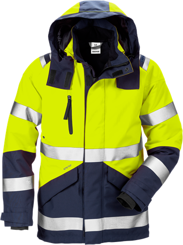 Výstražná GORE-TEX® svrchní bunda tř. 3 4988 GXB Velikost: XS, Barva: Hi-Vis Yellow/Navy