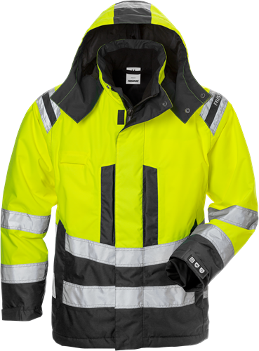 Dámská výstražná zimní bunda Airtech® tř. 3 4037 GTT Velikost: M, Barva: Hi-Vis Yellow/Black