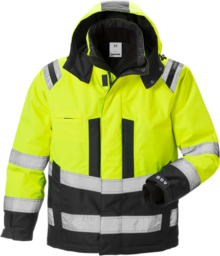Výstražná Airtech® zimní bunda tř. 3 4035 GTT Velikost: M, Barva: Hi-Vis Yellow/Black