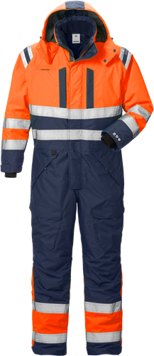 Výstražná Airtech® zimní kombinéza třída 3 8015 GTT Velikost: 2XL, Barva: Hi-Vis Orange/Navy