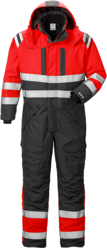 Výstražná Airtech® zimní kombinéza třída 3 8015 GTT Velikost: 3XL, Barva: Hi-Vis Red/Black