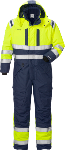 Výstražná Airtech® zimní kombinéza třída 3 8015 GTT Velikost: S, Barva: Hi-Vis Yellow/Navy