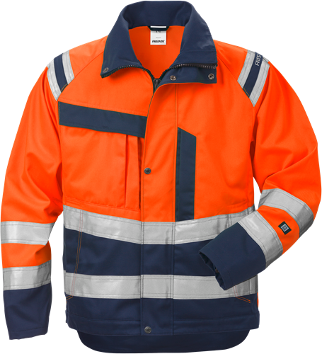 Výstražná bunda tř. 3 4026 PLU Velikost: XS, Barva: Hi-Vis Orange/Navy