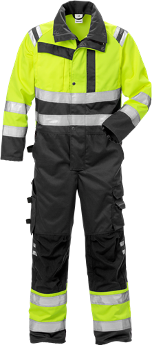 Výstražná kombinéza tř. 3 8026 PLU Velikost: XL, Barva: Hi-Vis Yellow/Black