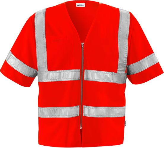 Výstražná vesta třída 3 500 NV Velikost: S/M, Barva: Hi-Vis Red