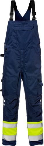 Výstražné laclové kalhoty tř. 1 1025 PLU Velikost: C44, Barva: Hi-Vis Yellow/Navy