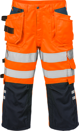 Výstražné pirátské kalhoty tř. 2 2027 PLU Velikost: D100, Barva: Hi-Vis Orange/Navy