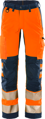 Výstražné strečové kalhoty třída 2 2712 PLU Velikost: D100, Barva: Hi-Vis Orange/Navy