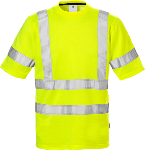 Výstražné tričko 7024 tř. 3 TPR Velikost: XL, Barva: Hi-Vis Yellow