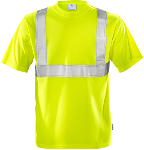 Výstražné tričko tř. 3 7407 TPS Velikost: M, Barva: Hi-Vis Yellow