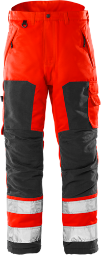 Výstražné zimní kalhoty tř. 2 2034 PP Velikost: XL, Barva: Hi-Vis Red/Black