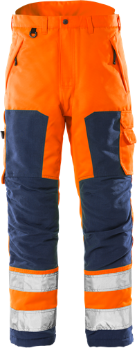 Výstražné zimní kalhoty tř. 2 2034 PP Velikost: XS, Barva: Hi-Vis Orange/Navy