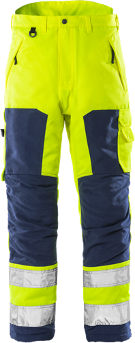 Výstražné zimní kalhoty tř. 2 2034 PP Velikost: XS, Barva: Hi-Vis Yellow/Navy