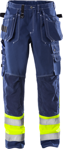 Výstražné řemeslnické kalhoty tř. 1 247 FAS Velikost: D100, Barva: Blue
