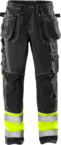 Výstražné řemeslnické kalhoty tř. 1 247 FAS Velikost: D100, Barva: black