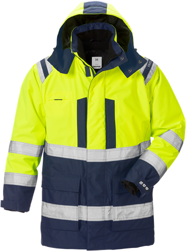 Výstražný Airtech® 3-v-1 kabát tř. 3 4036 GTT Velikost: XL, Barva: Hi-Vis Yellow/Navy