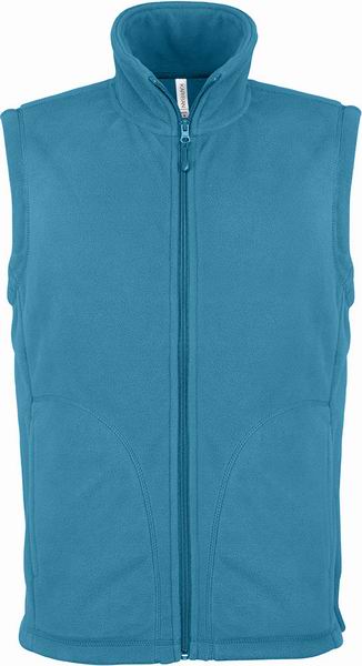 Pánská fleecová vesta LUCA Velikost: M, Barva: tropical blue, Rozměr: 71/56