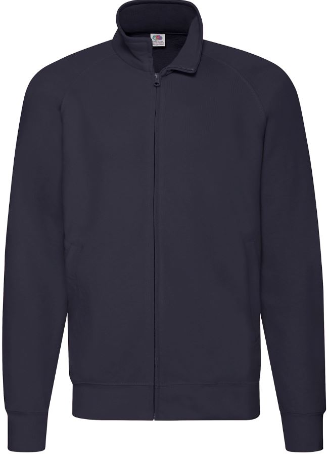 Pánská mikina Lightweight Sweat Jacket Velikost: S, Barva: deep navy, Rozměr: 67/52