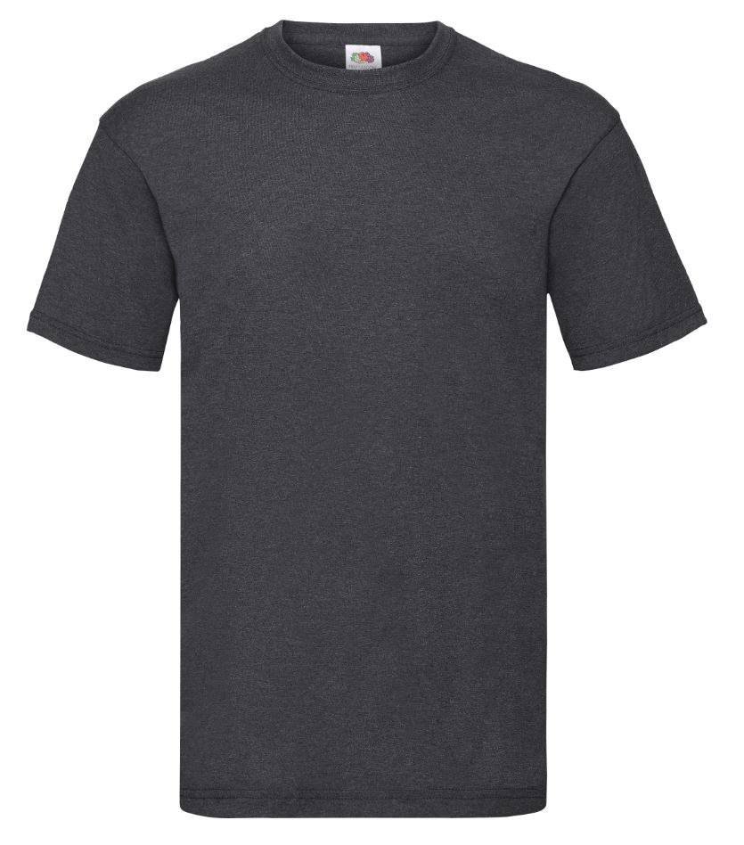 Pánské tričko Valueweight T Velikost: L, Barva: Dark Heather Grey, Rozměr: 74,5/56